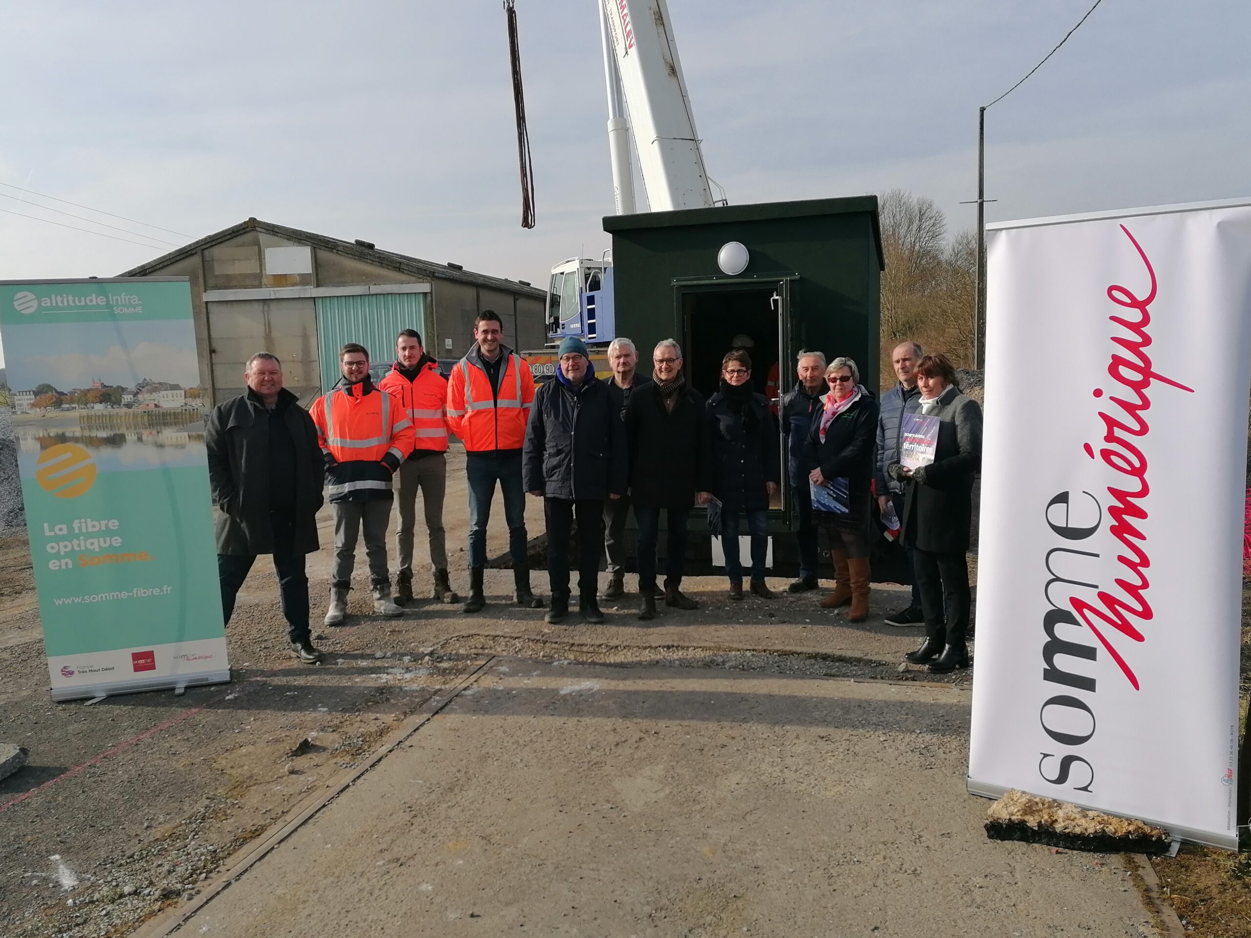 Lire la suite à propos de l’article Installation du NRO (nœud de raccordement optique) d&rsquo;Acheux-en-Amiénois