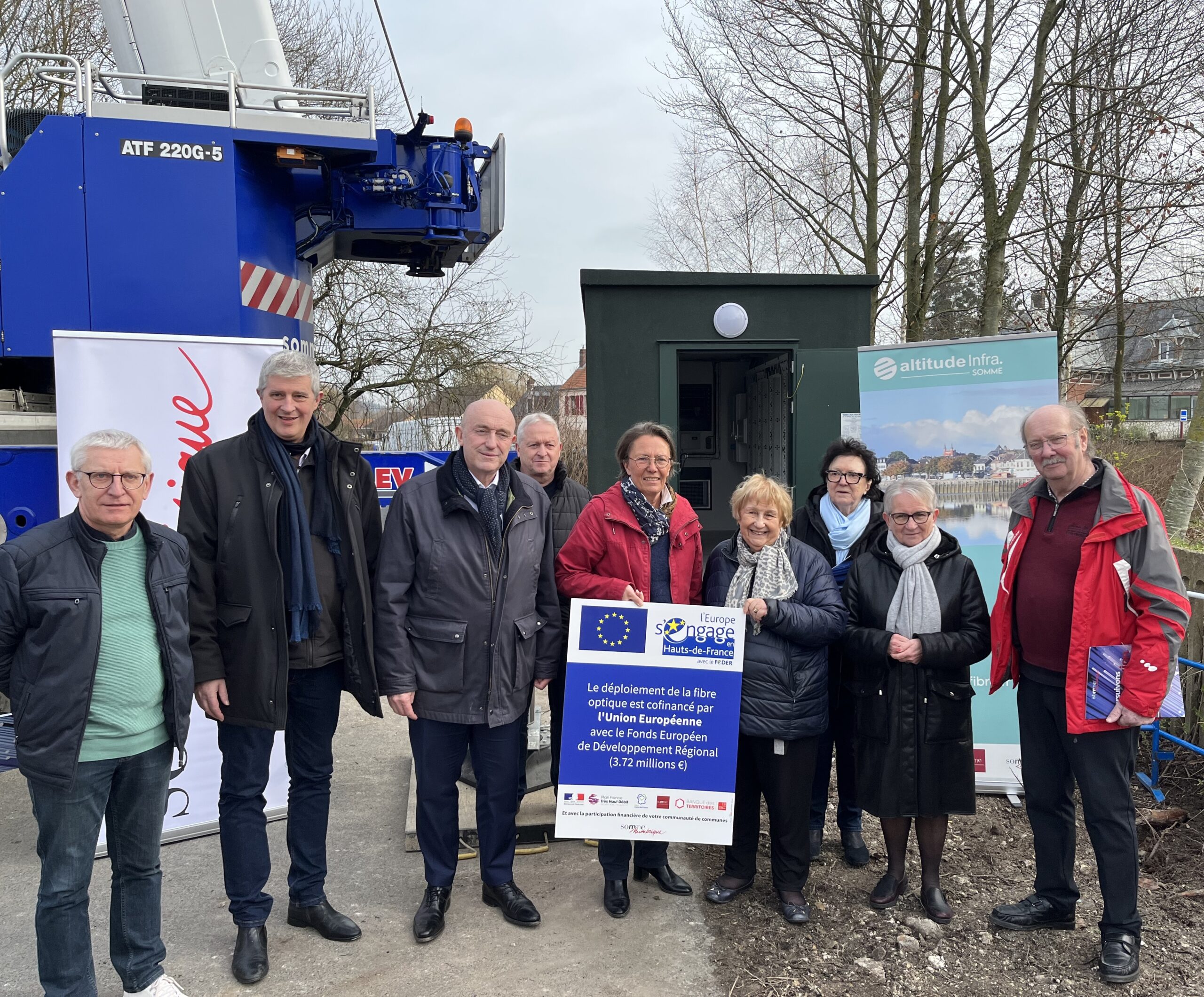 You are currently viewing Installation du NRO (nœud de raccordement optique) de Pont-Rémy