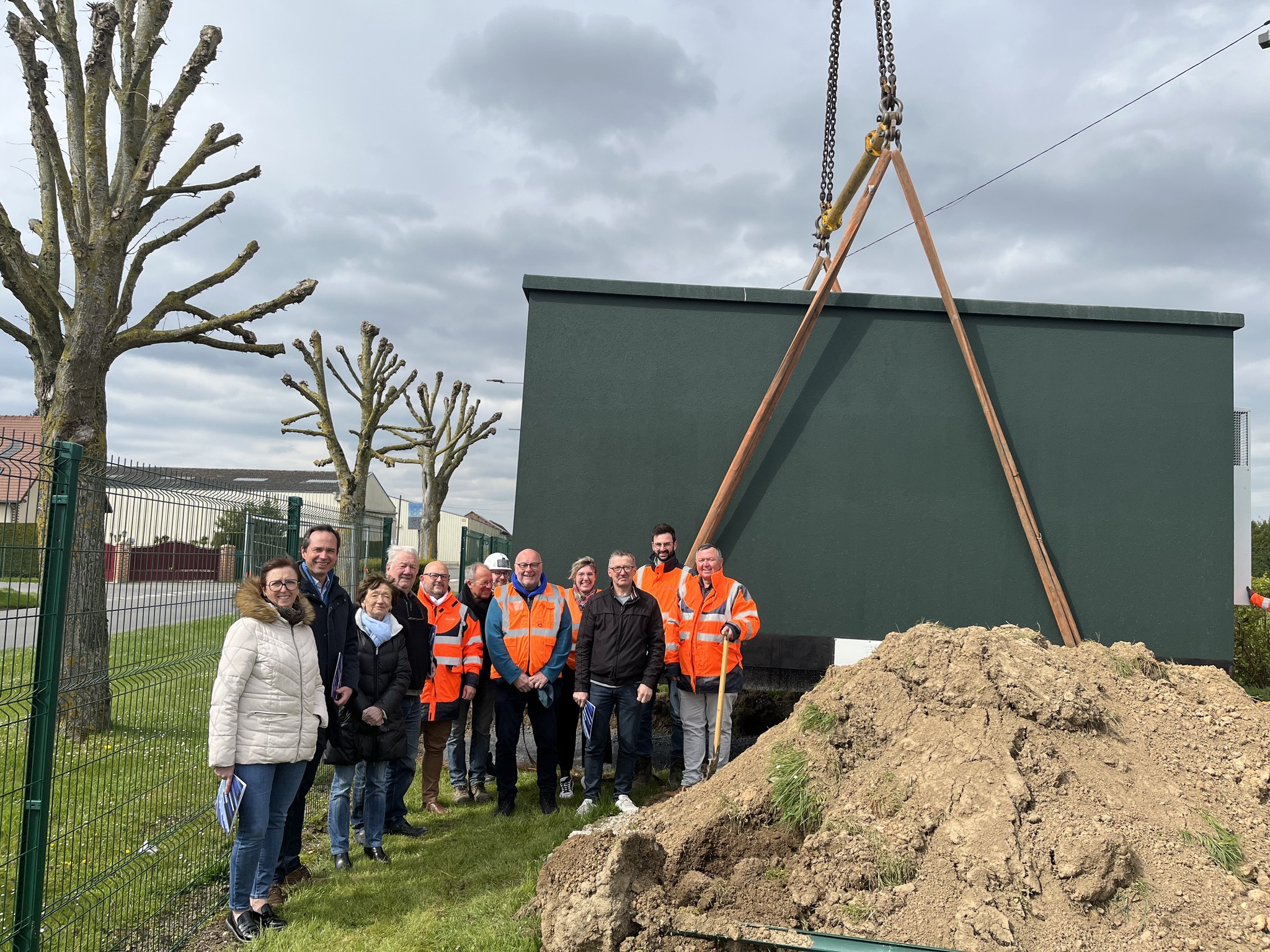 Lire la suite à propos de l’article Installation du nœud de raccordement optique d&rsquo;Arvillers